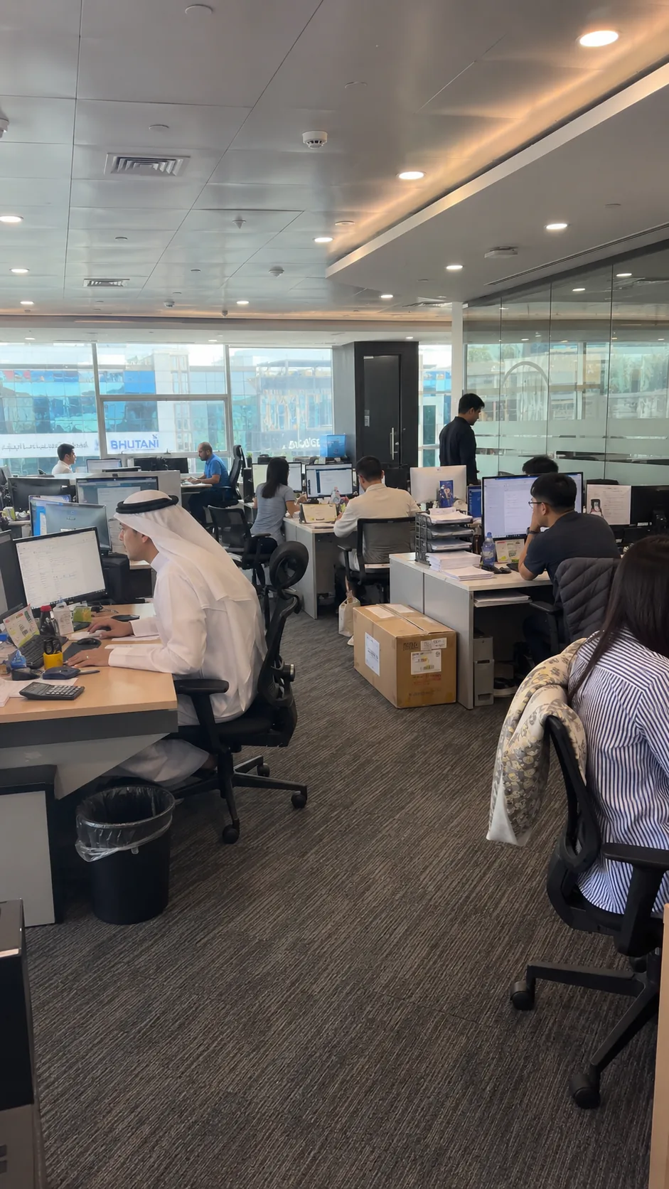 Dubai office workspace