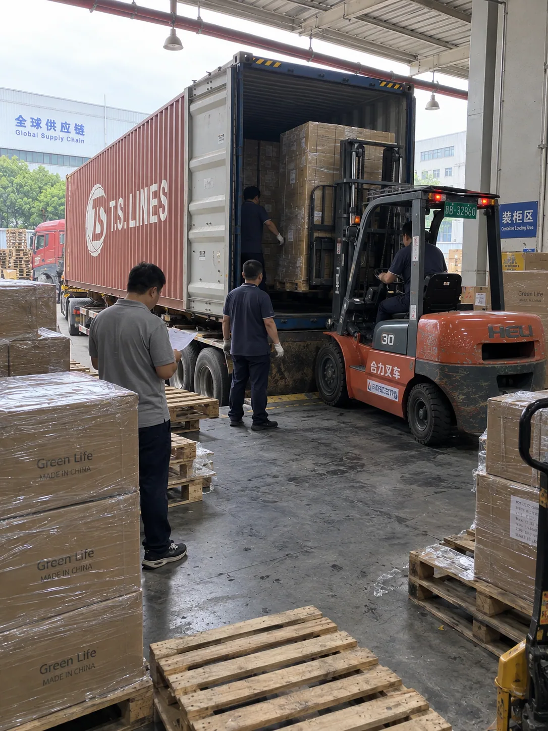 Container loading