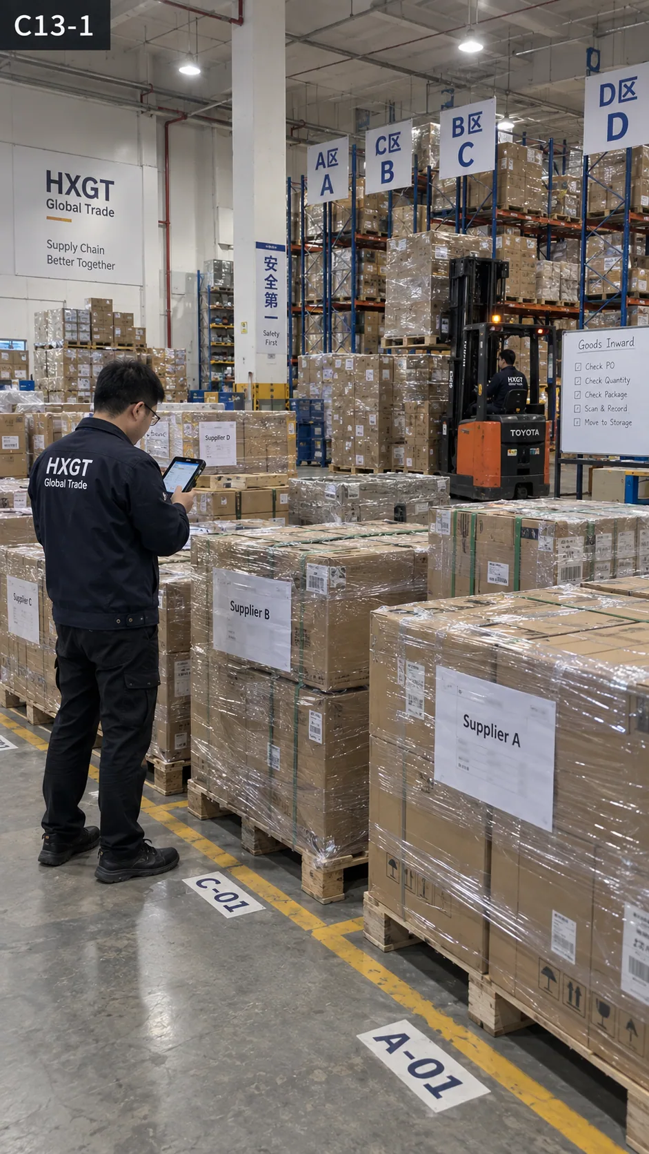 Warehouse consolidation